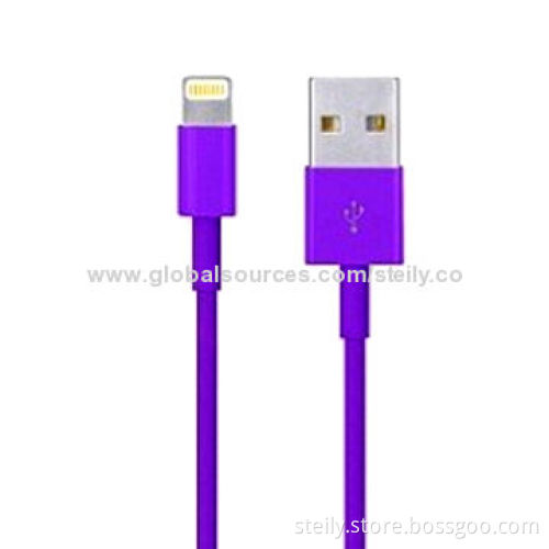 Wholesale OEM 1m Colorful USB Date Cable for iPhone 5/5S/5C, iPad 4/5, iPod Touch 5